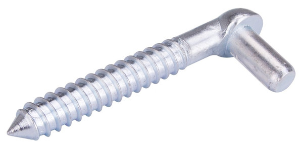 ProSource LR095 Screw Hook, 5/8 in Thread, 5 in L, Steel, Zinc [SKU: ORG2268704]