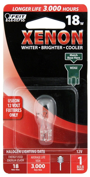 BULB HAL XENON WEDGE BASE 18W [SKU: ORG3405834]