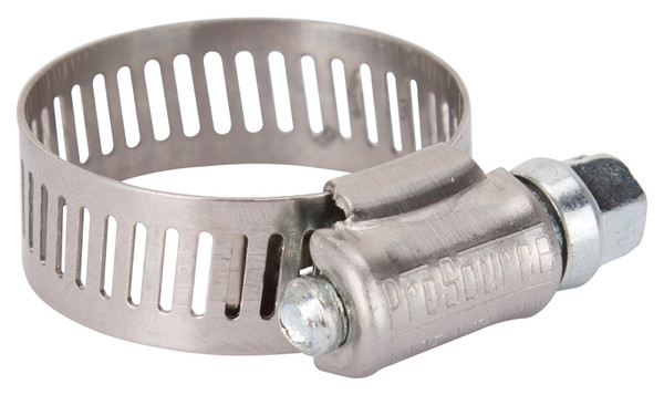 ProSource HCRAN12 Interlocked Hose Clamp, Stainless Steel, Stainless Steel [SKU: ORG8556854]