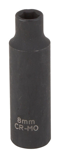 Vulcan Deep Impact Socket, 8 mm Socket, Black Phosphate [SKU: ORG6887186]