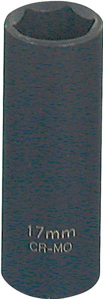 Vulcan Deep Impact Socket, 17 mm Socket, Black Phosphate [SKU: ORG2405496]