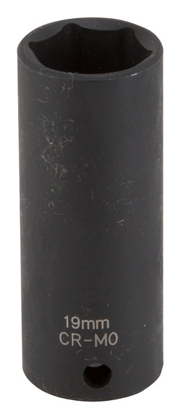 Vulcan Deep Impact Socket, 19 mm Socket, Black Phosphate [SKU: ORG9602319]