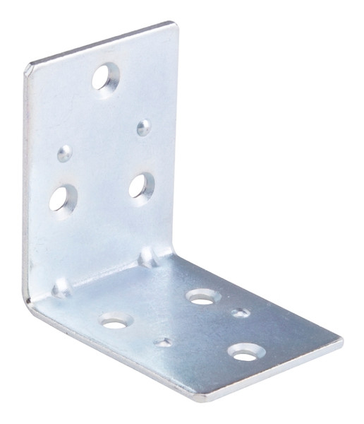 Prosource BH-6023L Corner Brace, 2 in L, 2 in W, 2 in H, Steel, Zinc-Plated, 2 mm Thick Material [SKU: ORG3216876]