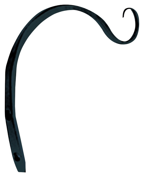 Landscapers Select GF-3022 Hanging Plant Hook, 5-3/4 in L, Black, Powder-Coated, Wall Mount Mounting [SKU: ORG7253016]