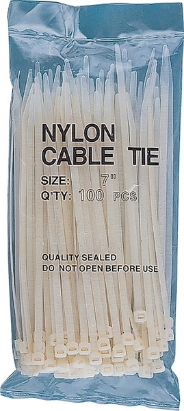 ProSource RAT9/3111D3L Cable Tie, 42 mm Max Bundle Dia, Self-Lock Locking, Nylon, Clear [SKU: ORG6983514]
