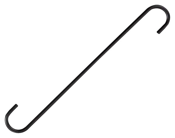 Landscapers Select GB0123L Extender S-Hook, 12 in H, Steel, Black, Hanging Mounting [SKU: ORG4796157]