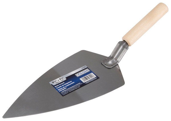 Vulcan PT-120263L Masonry Trowel, 9-1/2 in L Blade, 4.5 in W Blade, Comfort Grip Handle [SKU: ORG1887488]