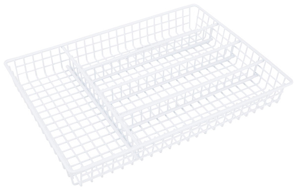 Simple Spaces JI-18W-3L Storage Tray, 14 in W, 10-1/4 in D, Steel [SKU: ORG0623611]