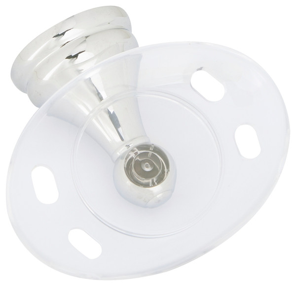 Boston Harbor L5057P-26-10-3L Toothbrush/Tumbler Holder, Acrylic/Zinc, Chrome, Wall Mounting [SKU: ORG9361890]