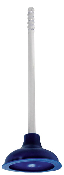 ProSource TP6063L Toilet Plunger, 21-1/4 In OAL, 6 in Cup, Long Handle [SKU: ORG7060155]