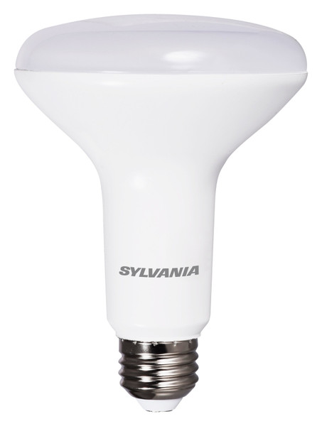 Sylvania 40728 Natural LED Bulb, Spotlight, BR30 Lamp, 65 W Equivalent, E26 Lamp Base, Dimmable, Frosted [SKU: ORG1228188]