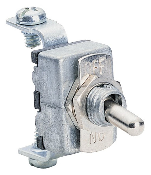 CALTERM 41700 Toggle Switch, 15 A, 12 VDC, Screw Terminal, Chrome Housing Material [SKU: ORG1899426]