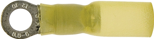 CALTERM 65723 Ring Terminal, 12 to 10 AWG Wire, Copper Contact, Yellow [SKU: ORG5356860]