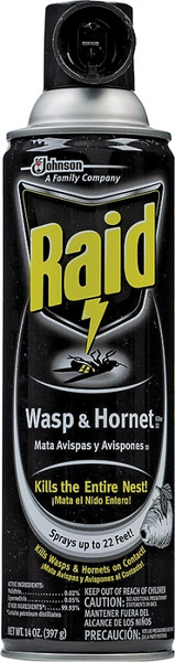 RAID 51367 Wasp and Hornet Killer, Spray Application, 14 oz [SKU: ORG6960280]