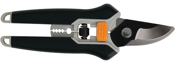 FISKARS 399261-1003 Floral Pruner, 1/2 in Cutting Capacity, Steel Blade, Hardened, Precision-Ground Blade, Steel Handle [SKU: ORG6961114]