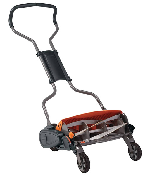 FISKARS StaySharp 362050-1001 Reel Lawn Mower, 18 in W Cutting, Reel Blade [SKU: ORG9180985]