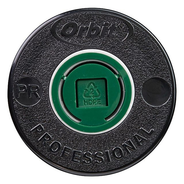 Orbit 80361 Pop-Up Spray Head Sprinkler, 1/2 in Connection, Female, 4 in H Pop-Up, 15 to 30 ft, Adjustable Nozzle [SKU: ORG7425143]