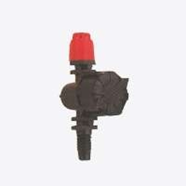 Raindrip A180010B Stream Sprayer, 1/4 in Connection, 18.9 sq-ft Coverage Area, 4 to 20 gph, Black, Full-Circle [SKU: ORG3138229]