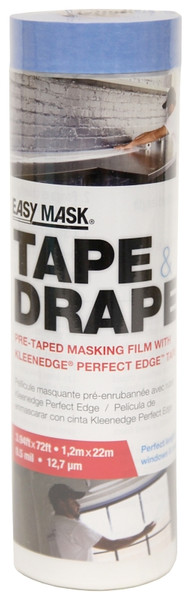 Trimaco EasyMask 949560 Masking Film, 22 m L, 1.2 m W, Clear [SKU: ORG1617547]
