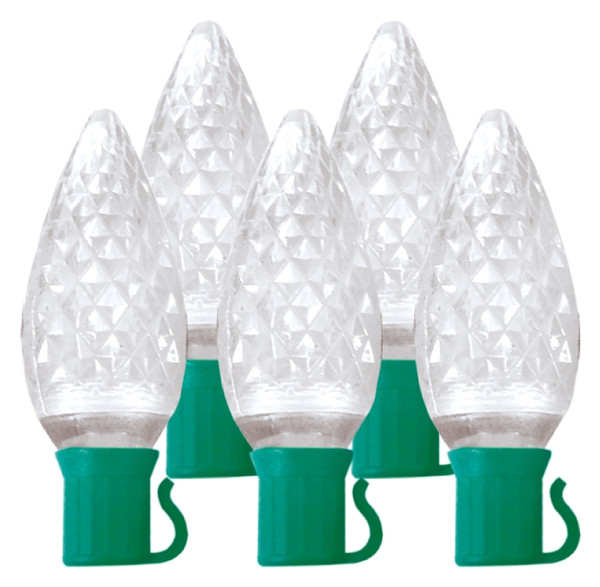Hometown Holidays 0958-02/U08E021A Light Set, Christmas, 2.4 W, 25-Lamp, Pure White Lamp, 25,000 hr Average Life [SKU: ORG5956065]
