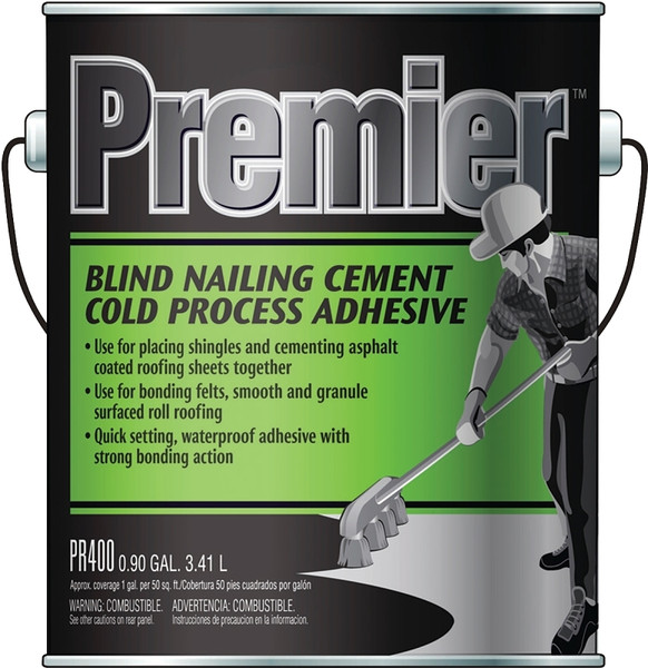 Henry PR400042 Adhesive Cement, Black, Liquid, Paste, 1 gal [SKU: ORG9358573]