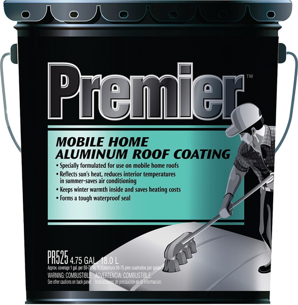 Henry PR525070 Roof Coating, Silver, 18 L Pail, Liquid [SKU: ORG6766539]