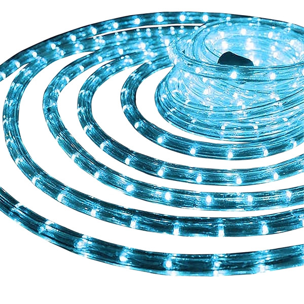 Hometown Holidays 1380-04 Rope Light, 18 ft L, 120 V, 144-Lamp, Blue Light, LED Lamp [SKU: ORG2167062]