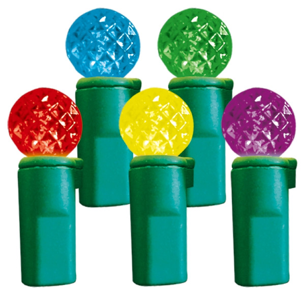 Hometown Holidays 2339/U14E320D Light Set, 4.8 W, 70-Lamp, LED Lamp, Multi-Color Lamp, 25,000 hr Average Life [SKU: ORG9922717]