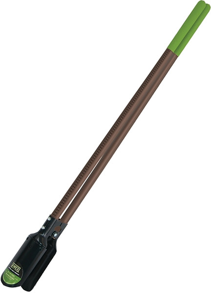 AMES 2703200 Post Hole Digger with Ruler and Handle, Fiberglass Handle, Cushion-Grip Handle, 58-3/4 in OAL [SKU: ORG7005895]