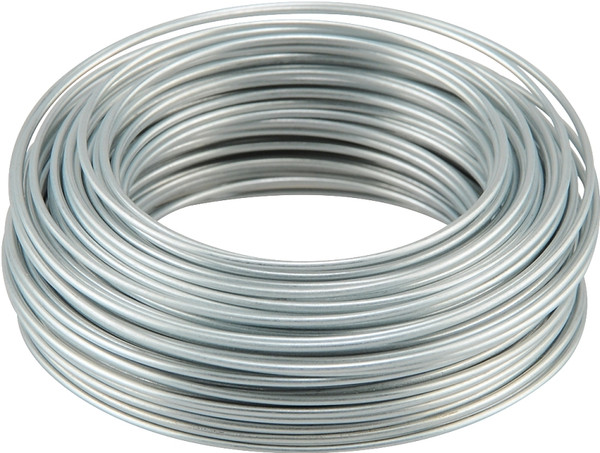 HILLMAN 50132 Utility Wire, 50 ft L, 19 Gauge, Galvanized Steel [SKU: ORG6904056]