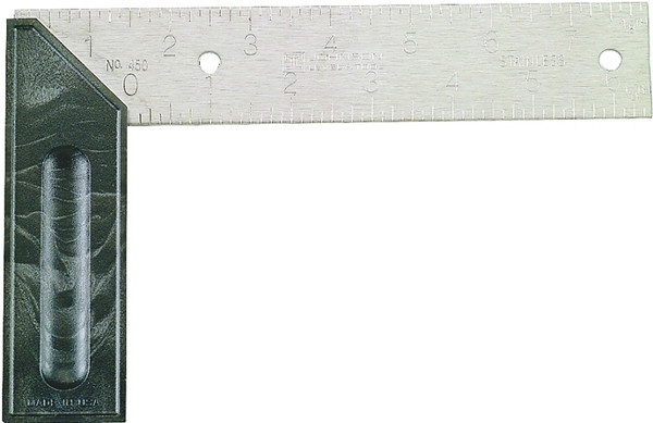 Johnson 450 Tri-Miter Square, Stainless Steel, 8 in L [SKU: ORG6770408]