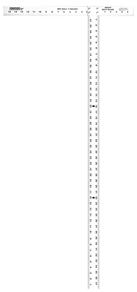 Johnson JTS54HD T-Square, SAE Graduation, Aluminum [SKU: ORG6784953]