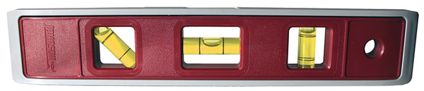 Johnson 7500M Torpedo Level, 9 in L, 3-Vial, Magnetic, Plastic [SKU: ORG6241053]
