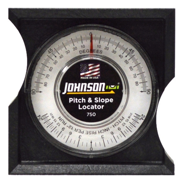 Johnson 750 Pitch and Slope Locator, 0 o 90 deg, ABS [SKU: ORG6527428]