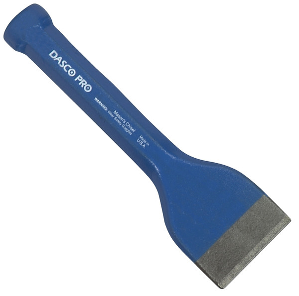 DASCO PRO 335-0 Mason Chisel, 2-3/4 in W Blade, 7-1/2 in OAL, HCS Blade [SKU: ORG6320857]