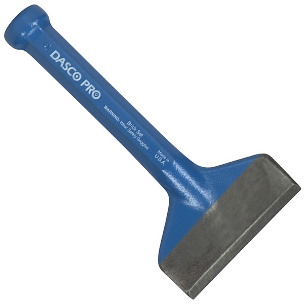 DASCO PRO 437-0 Brick Set, 4 in W Blade, 7 in OAL, HCS Blade [SKU: ORG6474175]
