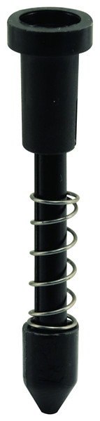Make-2-Fit PL 7777 Plunger Latch, Nylon, Black, For: 3/8 in, 7/16 in Screen Frame [SKU: ORG7667595]