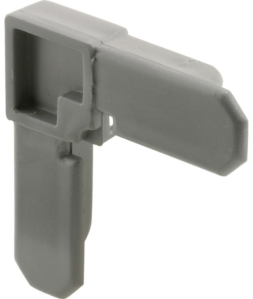 Prime-Line PL 14284 Square Cut Screen Frame Corner, Plastic, Gray, For: PL14077 Screen Window Frame [SKU: ORG6010904]