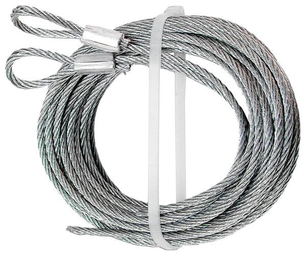 Prime-Line GD 52101 Aircraft Cable, 3/32 in Dia, 12 in L, Carbon Steel, Galvanized [SKU: ORG0972802]