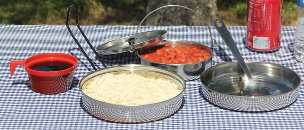 Texsport 13156 Mess Kit, Stainless Steel [SKU: ORG0897645]