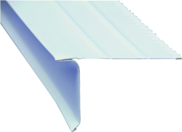 Amerimax 5504500120 Roof Edge, 10 ft L, Aluminum, White [SKU: ORG3085974]