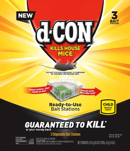 d-CON 99427 Mice Bait Station, Solid [SKU: ORG2376473]
