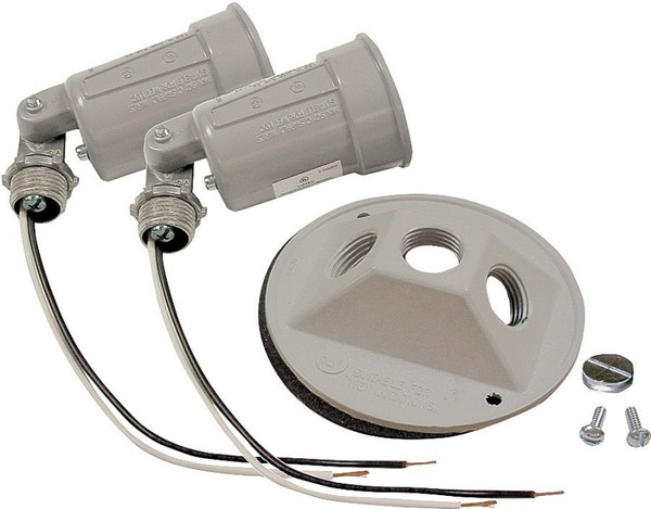 HUBBELL 5625-5 Lamp Holder, 120 V, 75 to 150 W, Gray [SKU: ORG1302462]