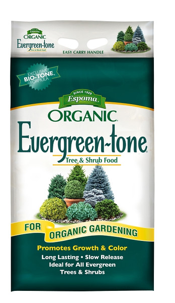ESPOMA Evergreen-tone ET18 Plant Food, 18 lb Bag, 4-3-4 N-P-K Ratio [SKU: ORG7425325]