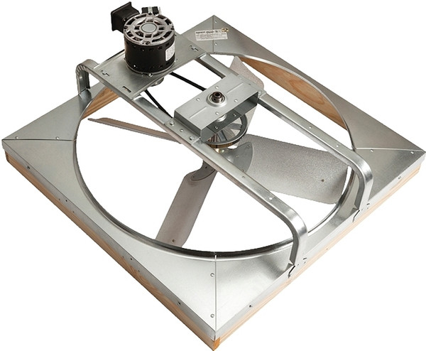 Master Flow 30BWHFS Whole House Fan, 6000 cfm Air, Aluminum [SKU: ORG6833990]