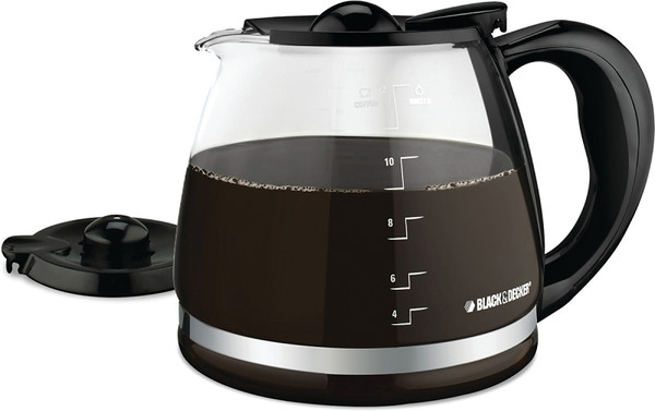 Black+Decker GC3000B Replacement Carafe, Glass, Black [SKU: ORG5206933]