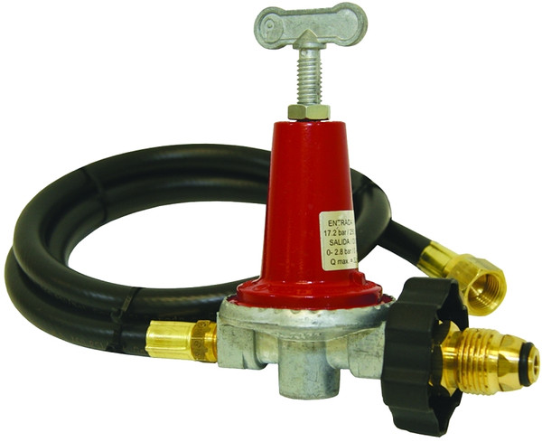 Bayou Classic 5HPR-40 Regulator and LPG Hose, 3/8 in Connection, 48 in L Hose [SKU: ORG5686951]