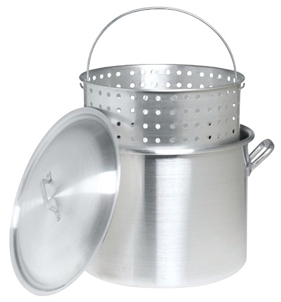 Bayou Classic 8000 Stock Pot, 80 qt Capacity, Aluminum [SKU: ORG6990261]