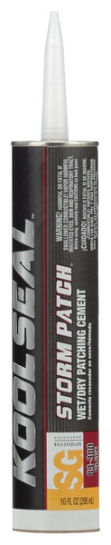 KOOL SEAL Storm Patch Series KS0083300-01 Patching Cement, Black, Liquid, 1 oz Cartridge [SKU: ORG1854355]
