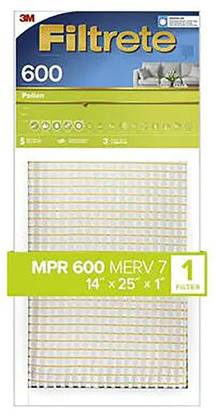 FILTER AIR POLLEN 14X25X1IN [SKU: ORG8824666]